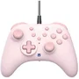 Hori Manette HoriPad Turbo Filaire pour Nintendo Switch 2/Switch/Switch OLED - Rose - Boutons Programmables, Turbo, Câble USB 3m