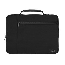 Phoenix Technologies Housse Mallette Néoprène pour Tablette ou Ordinateur Portable 14 Pouces, Noire