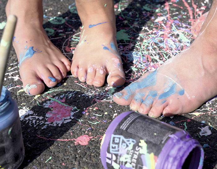 Kreul STREETY Peinture craie liquide Violette 200ml