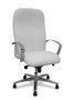 Chaise de Bureau Caudete similpiel Piqueras y Crespo 5DBSPBL Blanc