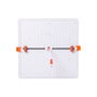 GreenIce Downlight LED Encastrable Rectangulaire 36W Blanc Froid 6000K