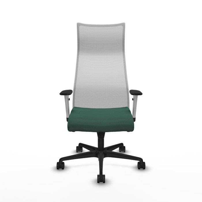 Piqueras y Crespo Chaise de Bureau Albacete Vert Bouteille et Blanc