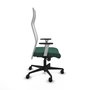 Piqueras y Crespo Chaise de Bureau Albacete Vert Bouteille et Blanc