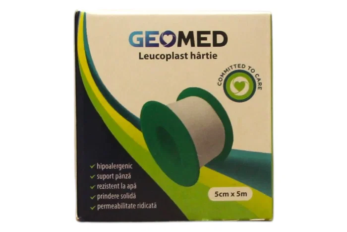 Geomed Leukoplast Papier 5 cm x 5 m Geomed Leukoplast Papier 5 cm x 5 m
