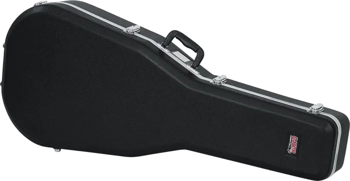 GATOR Étui Rigide pour Guitare Acoustique Dreadnought ABS Deluxe 113.5 x 46 x 20 cm