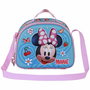 Sac glacière goûter 3D Minnie Mouse Happiness Rose 25,5 x 10 x 20 cm