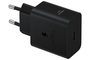 Samsung Adaptateur secteur 45W avec câble USB-C, Noir