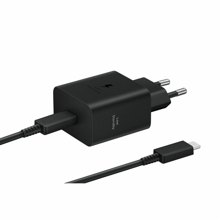 Samsung Adaptateur secteur 45W avec câble USB-C, Noir
