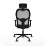 Piqueras y Crespo Chaise de Bureau 1D036G2 Violet