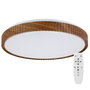 Plafonnier LED décoratif circulaire 40 W CCT 3 000-6 000 K avec télécommande