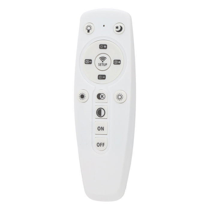 Plafonnier LED décoratif circulaire 40 W CCT 3 000-6 000 K avec télécommande