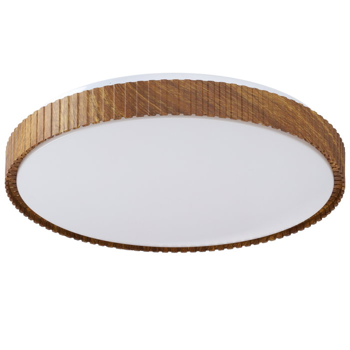 Plafonnier LED décoratif circulaire 40 W CCT 3 000-6 000 K avec télécommande
