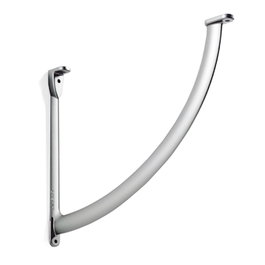 MAFOS Support pour étagère Giano, Gris, 130x120 mm