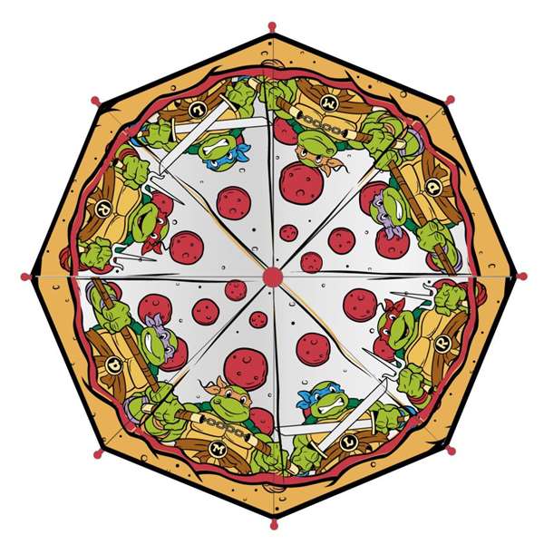 Cerdá Parapluie Manuel à Bulle Tortues Ninja Jaune