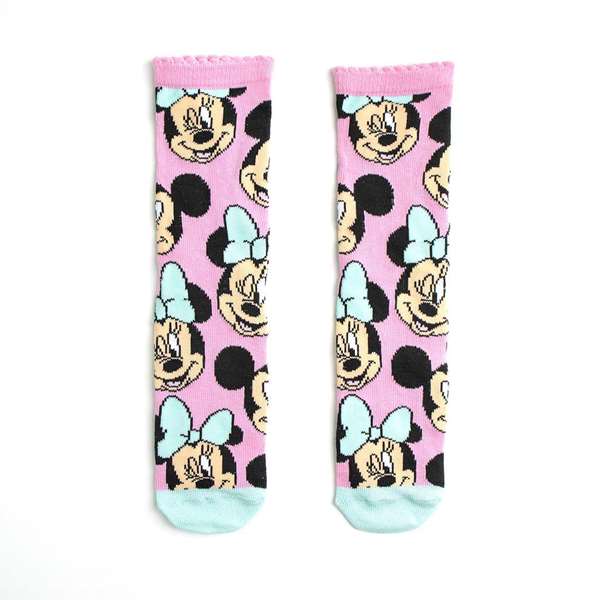 Cerdá Chaussettes Minnie Disney Pack de 3 pièces pour chaussures taille 27-30 - 3 ans et plus