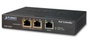 Planet POE-E202 - Extenseur Gigabit PoE 1-Port 802.3at à 2-Ports 802.3af/at, Extension jusqu'à 200m, Alimentation jusqu'à 25W par port, Plug-and-Play