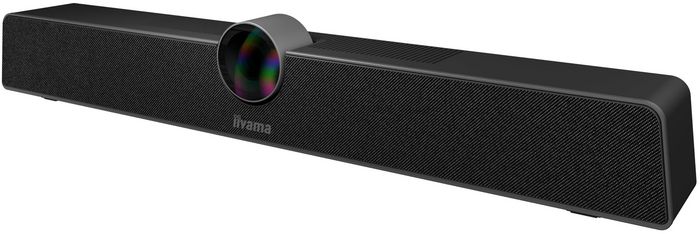 iiyama BAR CAM SPK 120D / Barre de conférence avec caméra 12MP 4K, microphones à réseau et haut-parleur pour réunions intelligentes