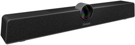 iiyama BAR CAM SPK 120D / Barre de conférence avec caméra 12MP 4K, microphones à réseau et haut-parleur pour réunions intelligentes