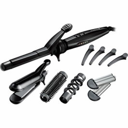 Remington S8670 Multistyler 5en1 avec 4 embouts interchangeables et mallette, Noir