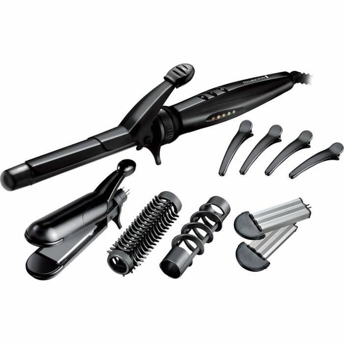 Remington S8670 Multistyler 5en1 avec 4 embouts interchangeables et mallette, Noir Remington S8670 Multistyler 5en1 avec 4 embouts interchangeables et mallette, Noir