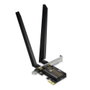 TP-Link Archer TBE552E Carte réseau WiFi 7 BE9300 PCIe + Bluetooth 5.4, vitesse jusqu'à 5760 Mbps, antennes externes