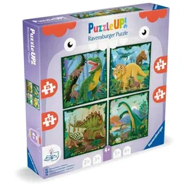Ravensburger Puzzle 12004003, Les dinosaures, Puzzle Up! pour enfant dès 4 ans, puzzle éducatif 100 pièces
