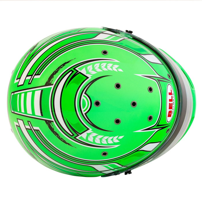 Bell KC7-CMR Champion Vert Taille 58 cmr2016 BL1311115 Casque Karting Snell/FIA CMR