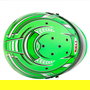 Bell KC7-CMR Champion Vert Taille 58 cmr2016 BL1311115 Casque Karting Snell/FIA CMR