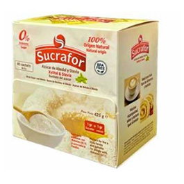 SUCRAFOR Xylitol et Stévia 85 sachets
