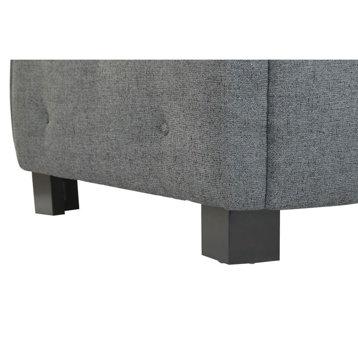 Canapé Home ESPRIT Gris foncé Moderne 231 x 170 x 82 cm
