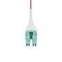 Connecteur RJ45 Catégorie 6 FTP Startech OM4RLCLC15M Violet 15 m
