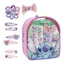 Cerdá - Set de beauté sac à dos Stitch - Trousse de maquillage enfant 19 x 21 cm - Multicolore - À partir de 3 ans