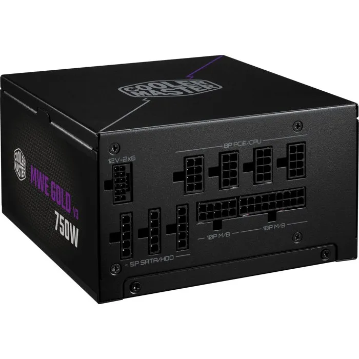 Cooler Master MWE Gold 750W V3 FM ATX 3.1 Cooler Master MWE Gold 750W V3 FM ATX 3.1