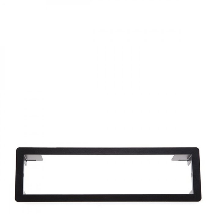 Bachmann Power Frame 3 Les Espaces Cadre Intégré 241x73mm Noir RAL9005