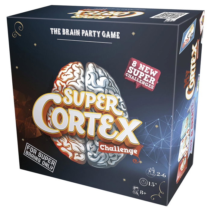 Asmodee Super Cortex CORSCO1ESPT - Jeu de cartes avec 8 défis mentaux pour stimuler le cerveau et les compétences cognitives - À partir de 8 ans Asmodee Super Cortex CORSCO1ESPT - Jeu de cartes avec 8 défis mentaux pour stimuler le cerveau et les compétences cognitives - À partir de 8 ans