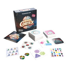 Asmodee Super Cortex CORSCO1ESPT - Jeu de cartes avec 8 défis mentaux pour stimuler le cerveau et les compétences cognitives - À partir de 8 ans
