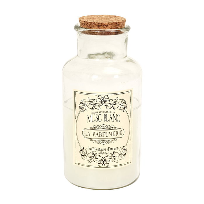 Home Deco Factory Bougie Parfumée en Flacon de Verre