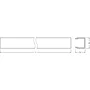 Ledvance Profil diffuseur pour bandes LED PC/W01/D/2 2 mètres - Montage rapide, intérieur