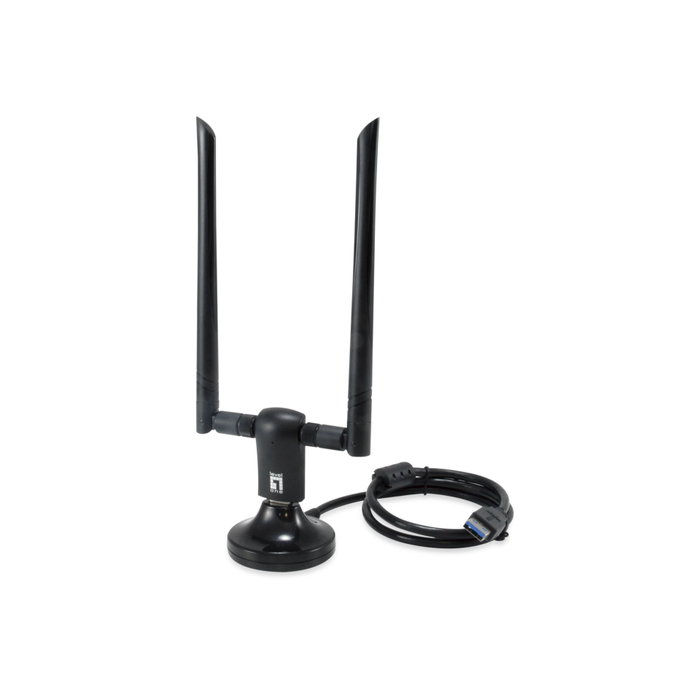 LevelOne WUA-1810E Adaptateur WiFi USB 3.0 Double Bande AC1200 LevelOne WUA-1810E Adaptateur WiFi USB 3.0 Double Bande AC1200