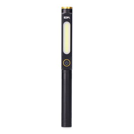 Edm Lampe de travail LED rechargeable 5W/8W COB 6500K 200-500lm IP44 batterie lithium USB-C
