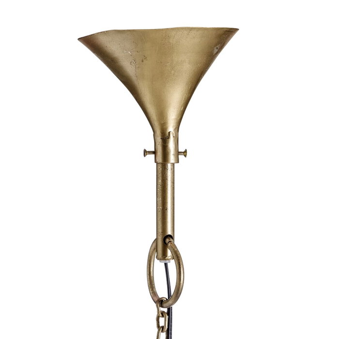 BigBuy Home Suspension Bronze Noir et Bronze
