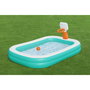 Bestway Piscine Gonflable Enfant Basket 251x168x102 cm +3 Ans Jardin 54445