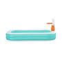 Bestway Piscine Gonflable Enfant Basket 251x168x102 cm +3 Ans Jardin 54445