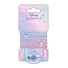 Cerdá Élastiques à Cheveux 8 Pièces Stitch 6.5 x 12.5 x 0.1 cm - Accessoire Lilas