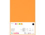 Innspiro Lot de 5 feuilles de mousse EVA adhésives orange fluo 20x30cm x 2mm