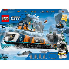 LEGO City 60470 Le Train Express des Explorateurs en Arctique