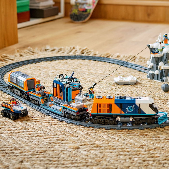 LEGO City 60470 Le Train Express des Explorateurs en Arctique