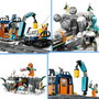 LEGO City 60470 Le Train Express des Explorateurs en Arctique