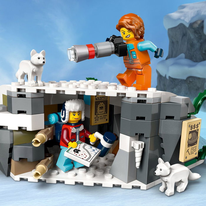 LEGO City 60470 Le Train Express des Explorateurs en Arctique