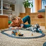 LEGO 60470 City Train Express des Explorateurs en Arctique - Set de Construction Motorisé avec Dameuse et Avant-Poste - Jeu Créatif pour Enfants Dès 7 Ans